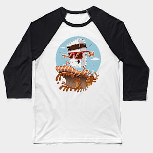 SUSHI SURFER Baseball T-Shirt